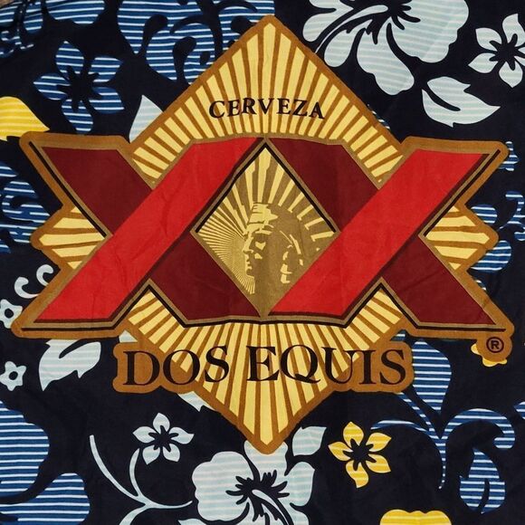 Dos Equis cervesa hawaiian button down - Picture 4 of 5